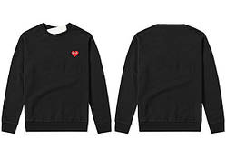 Світшот Comme des garcons PLAY | Світшот CDG