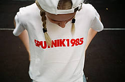Футболка Sputnik 1985 з логотипом Спутнік