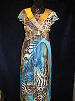 Літнє жіноче шифонове плаття 50, 52 розмір