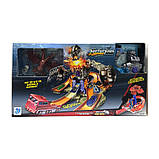 Трек 9988-6 робот, машинка 7 см, у коробці 83-44-12,5 см, фото 2