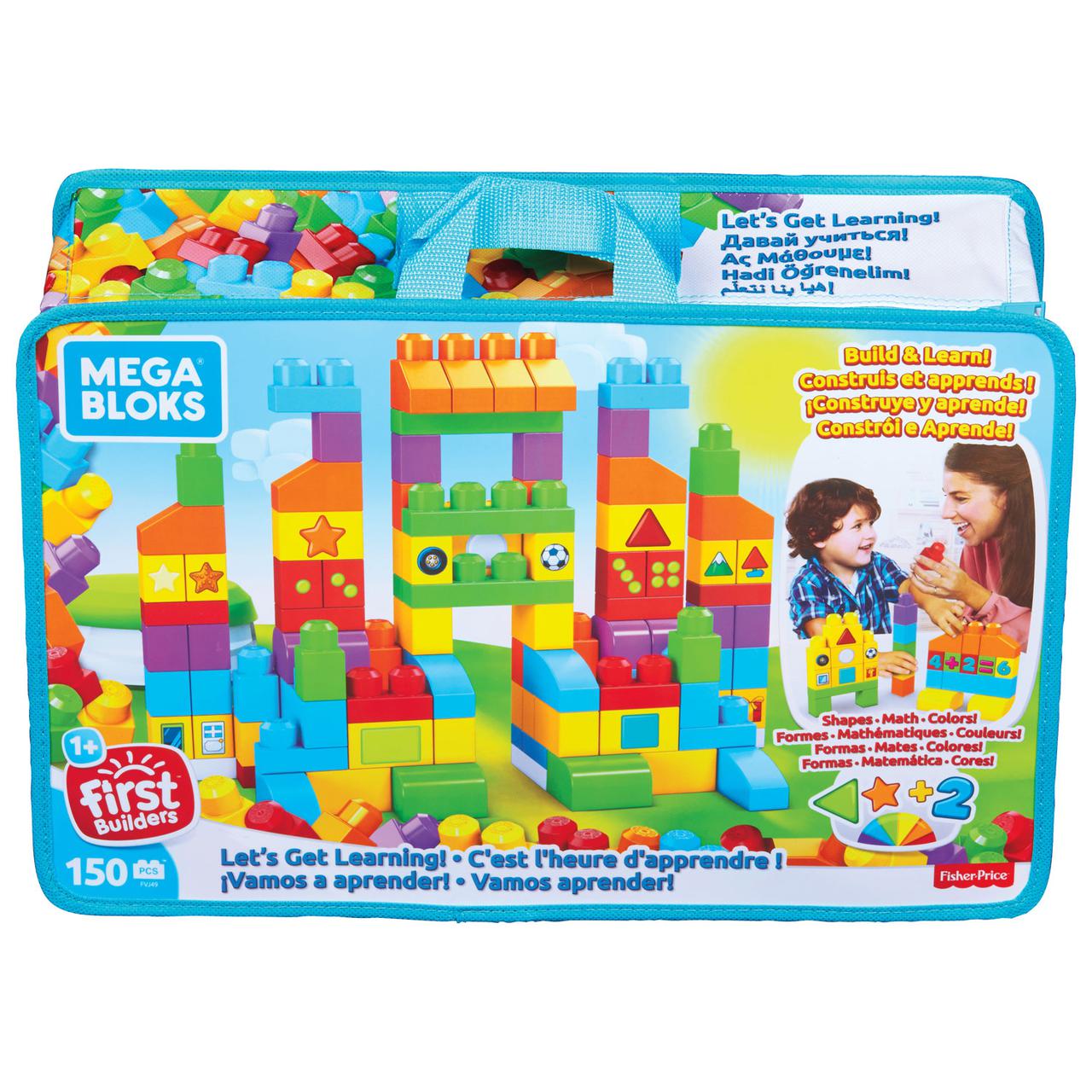 Конструктор Мега Блок Нумо вчитися! Set - 150 штук (FVJ49): Mega Bloks - Best Buy