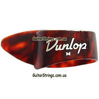 Медиатор Dunlop 9022R Thumbpick Medium Tortoise