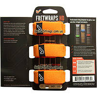 Gruv Gear FW-3PK-ORG-SM FretWraps 3-Pack Orange Small