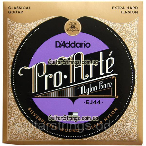 Струни D'Addario EJ44 Pro Arte Extra Hard Tension 29-45