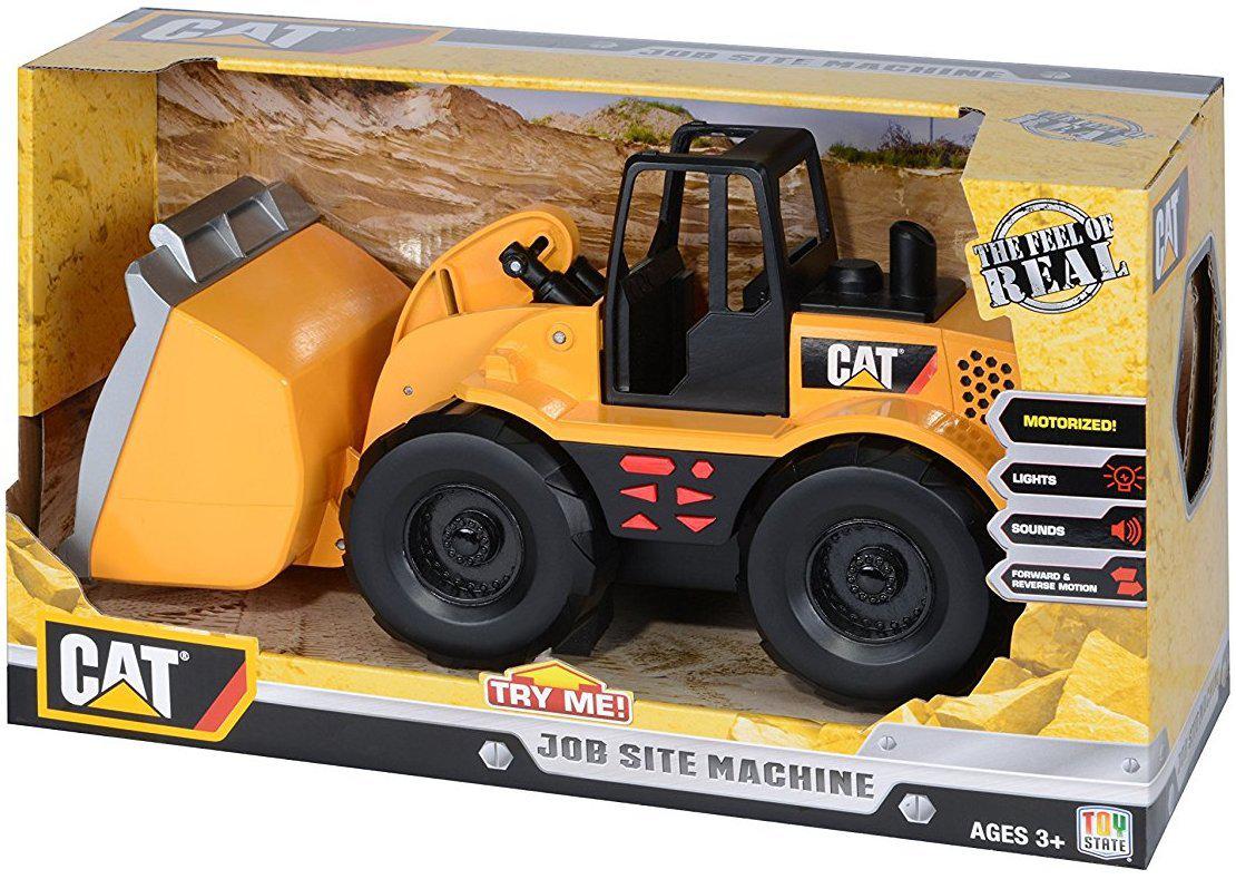 Машинка CAT Навантажувач зі світлом та звуком 33 см Toy State 35643