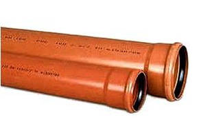 Труби для зовнішньої каналізації