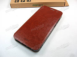 Шкіряний чохол книжка MOFI Xiaomi Mi A2 Lite (коричневий)