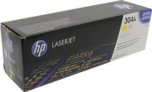 Заправка картриджа HP 304A yellow CC532A до принтера LJ CM2320nf, CM2320fxi, CP2025dn, CP2025n