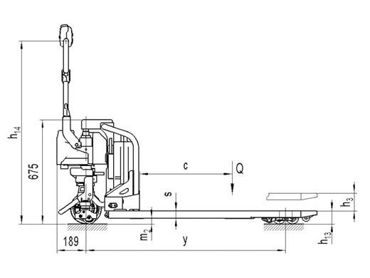 Электрическая тележка Noblelift PTE12 - фото 6 - id-p759037857