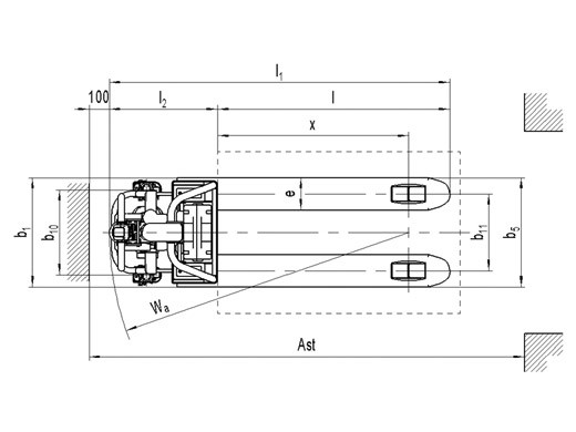 Электрическая тележка Noblelift PTE12 - фото 7 - id-p759037857