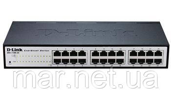 Комутатор D-Link DES-1100-24 24port 10/100 EasySmart