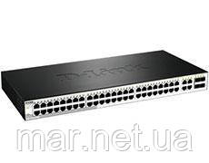 Комутатор D-Link DES-1210-52/ME 48xFE, 4x1GE/SFP