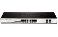 Комутатор D-Link DGS-1210-20 16port 1GE, 4xSFP, WebSmart