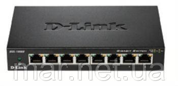 Комутатор D-Link DES-1008D 8port 10/100BaseTX, Metal Case