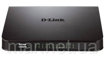 Комутатор D-Link DES-1024A 24port 10/100BaseTX, Plastic Case