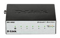 Комутатор D-Link DGS-1005D 5port Gigabit, Metal Case