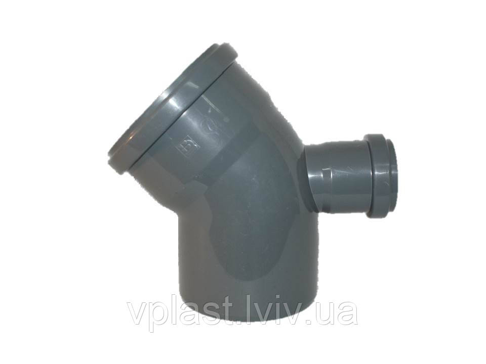 Коліно 110/50/45° назад