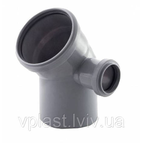 Коліно 110/50/45° з правим відведенням, фото 1