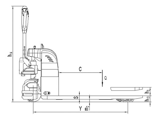 Электрическая тележка Noblelift PTE15 - фото 2 - id-p759076836