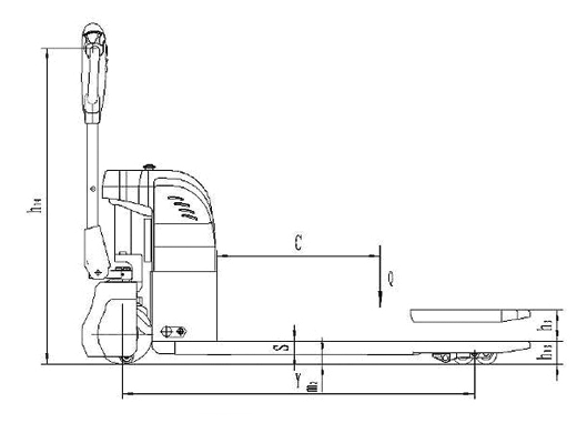 Электрическая тележка Noblelift EPT15W - фото 2 - id-p759089862