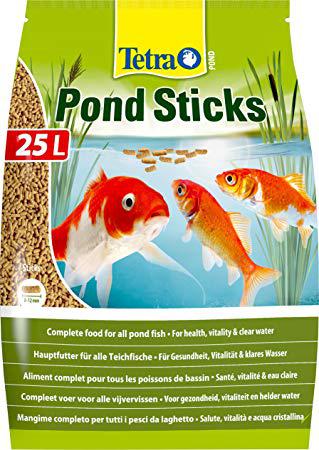 Основний корм для всіх ставкових риб Tetra Pond Sticks 25 л, фото 1