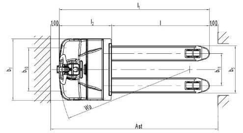 Электрическая тележка Noblelift PT20I - фото 4 - id-p759108182