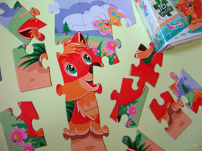 Картонні пазли