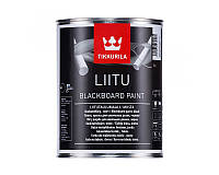 Краска латексная TIKKURILA  LIITU для школьных досок черная 1л