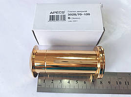 Глазок дверной APECS 3028/70-120-G золото (Китай)