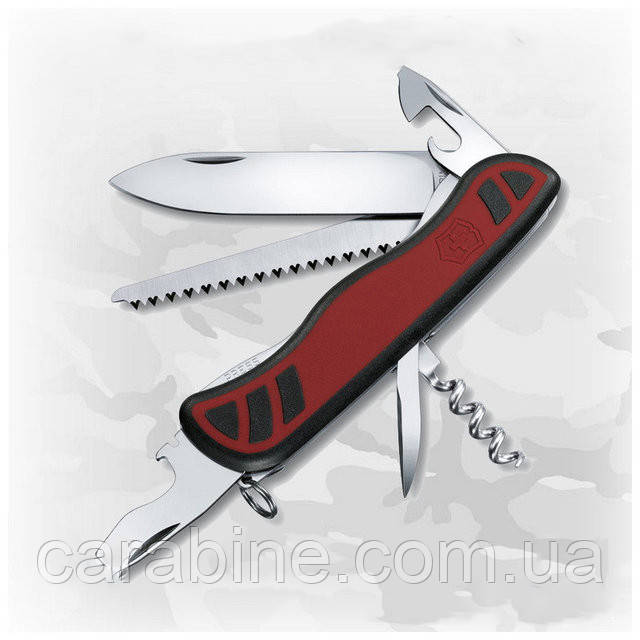 Ніж Victorinox Forester 0.8361.C червоно-чорний, 11 функцій