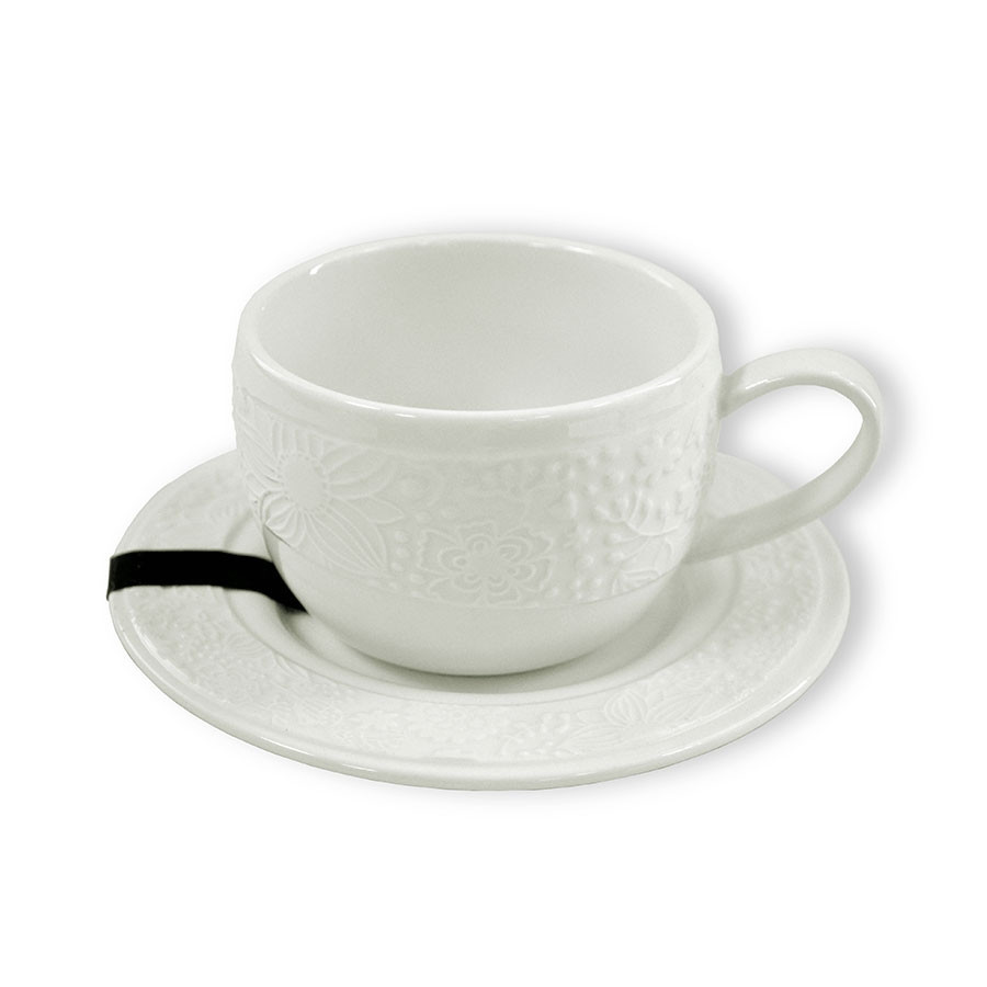 Чашка з блюдцем Garden Collection 120мл KRAUFF 21-252-077