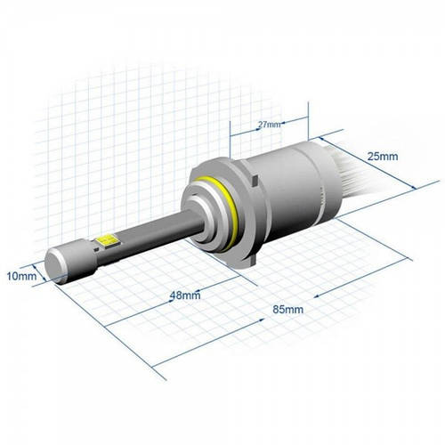 Купить Диодные лампы H11 LED LedHead CREE, цена 1450 грн — Prom.ua (ID ...