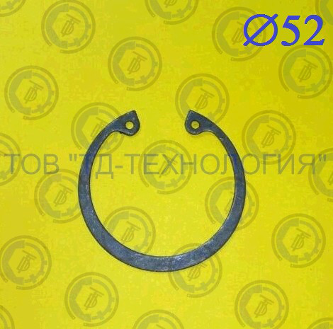 Кільце стопорне Ф52 ГОСТ 13943-86 (ВНУТРИНАННЯ) , фото 1