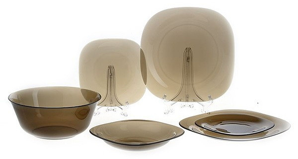 Сервіз столовий LUMINARC CARINE ECLIPSE/НЬЮ КАРІН ЕКЛІПС, 19 пр.