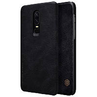 Nillkin OnePlus 6 (A6000) Qin leather Black case Шкіряний Чохол Книжка