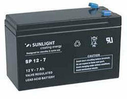 Аккумулятор SUNLIGHT SP12-7, 12В 7 А*ч