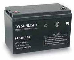 Аккумулятор SUNLIGHT SP12-100, 12В 100 А*ч