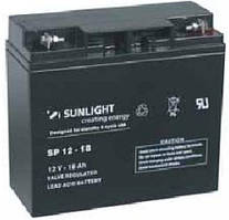 Аккумулятор SUNLIGHT SP12-18, 12В 18 А*ч