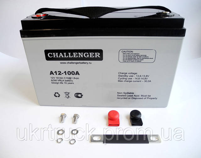 Акумуляторна батарея Challenger A12-100, 100 А/год