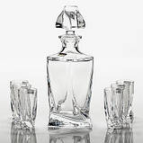 Набір для горілки\лікеру Bohemia Quadro 7 предметів 169613, фото 4