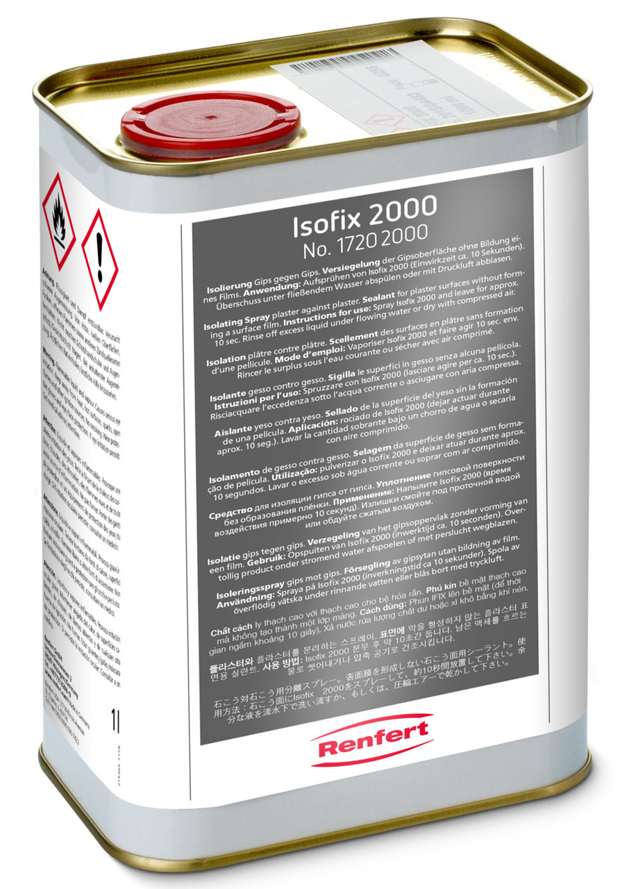 Ізолюючий засіб Ізофікс 2000, 1л, гіпс-гіпс,Ренферт , (Isofix 2000, Renfert), Німеччина