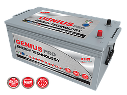 Стартерний акумулятор FAAM серії Genius Pro Heavy Technology S3 6СТ-210