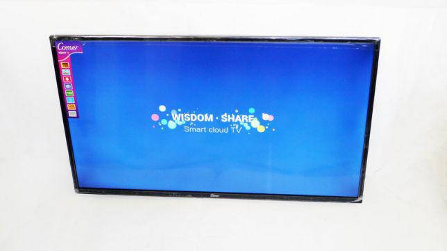 Телевізор смарт ТВ бренда COMER 40" Smart + T2 E40DU1100 Андроїд 7.1, фото 2