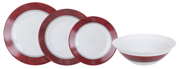 Сервіз столовий LUMINARC RUBIS, 19 пр