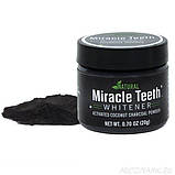 Вибілювач зубів Miracle Teeth Whitener, чорна зубна паста, натуральна зубна паста. вибілювач зубів, фото 3