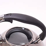 Чайник зі свистком 2.8 л. Kamille 0674, фото 5