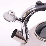 Чайник зі свистком 2.8 л. Kamille 0674, фото 6