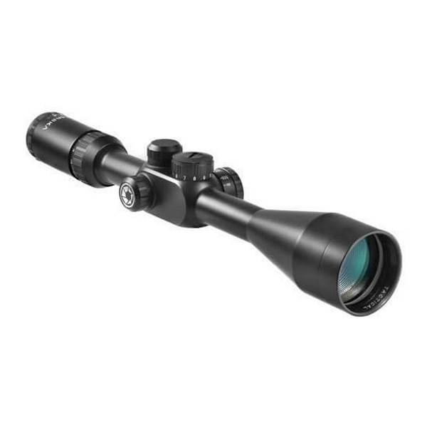 Приціл оптичний Barska Tactical 6-20x50 FFP (IR Mil-Dot) + кільця