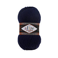 Пряжа Alize Lanagold Fine — 58 темно-синій