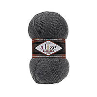 Пряжа Alize Lanagold Fine — 182 середньо-сірий меланж